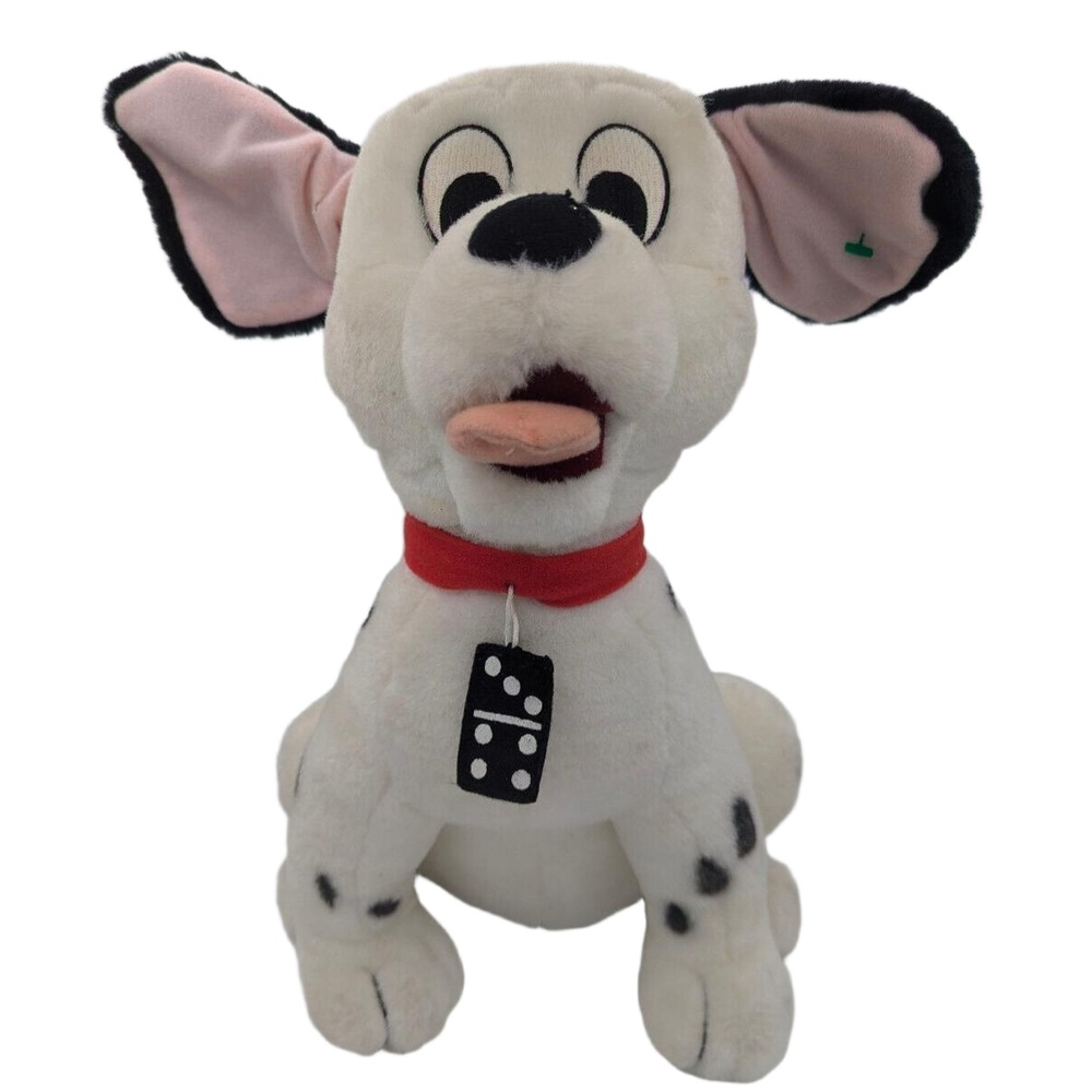Vintage Disney Store 101 Dalmatians‎ Plush Domino Puppy Dog 15” Vtg